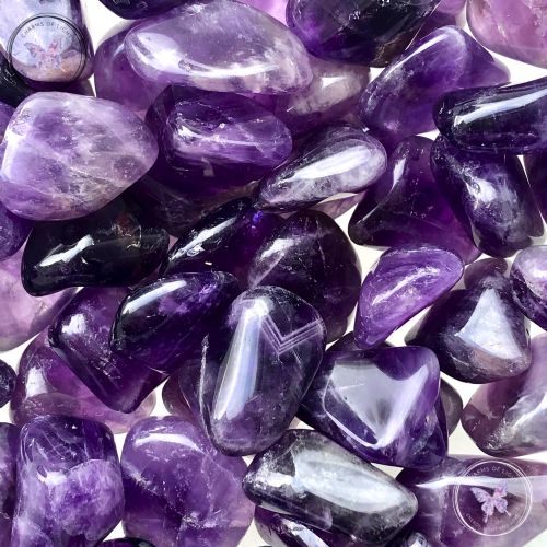 Dark Amethyst Tumble Stone